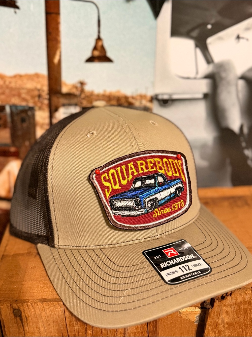 Richardson 112 Trucker Hat with Squarebody Patch